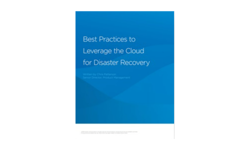 Best practice per sfruttare il cloud per il ripristino di emergenza