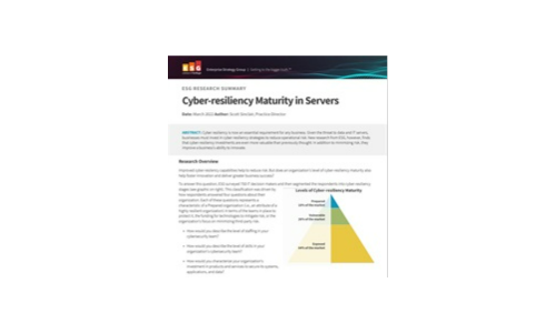 Maturità cyber-residenziale nei server