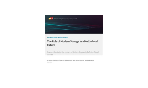 ESG: benchmarking del cloud: il ruolo della moderna memoria in un futuro multi-cloud