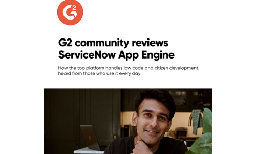 G2 Recensioni della comunità ServiceNow App Engine