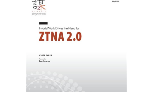 Il lavoro ibrido guida la necessità di ztna 2.0