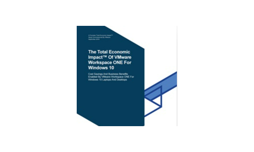 The Total Economic Impact ™ di VMware Workspace One per Windows 10