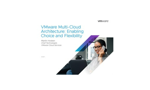 Architettura multi -cloud VMware - Abilitazione di scelta e flessibilità